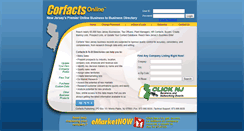 Desktop Screenshot of corfactsonline.com